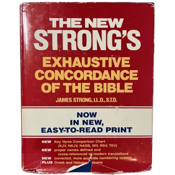 The New Strong's Exhaustive Concordance of the Bible - Picture 1 of 6